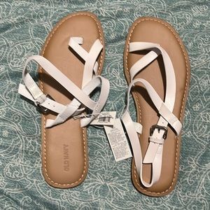 Old Navy White Sandals